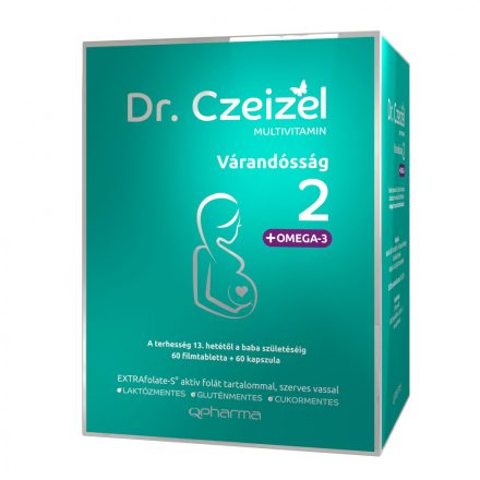 Dr. Czeizel Multivitamin várandósság 2 (2x60)