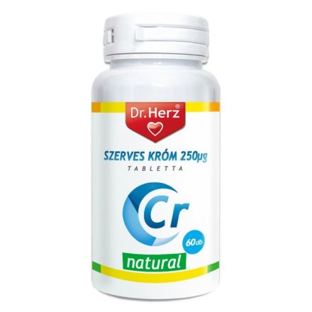 Dr. Herz Szerves króm 250 µg tabletta  60 db