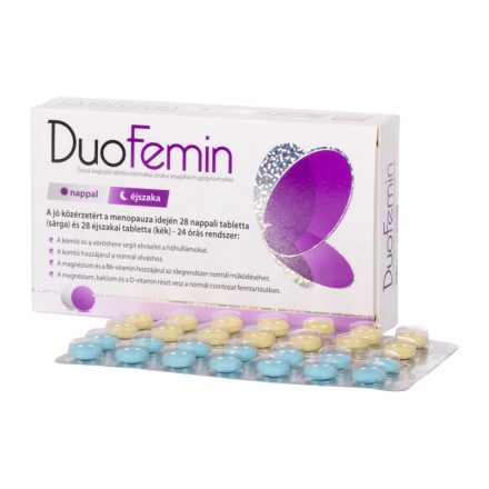 DuoFemin Étrend-kiegészítő tabletta 28db+28db 