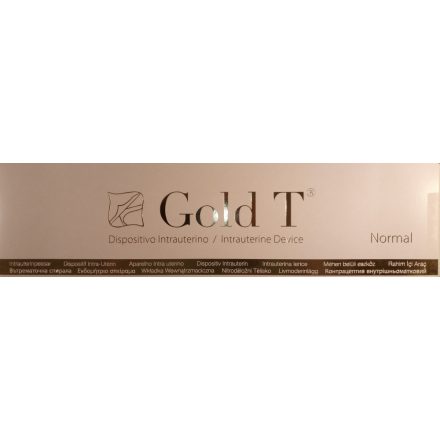 GOLD T INTRAUTERIN - MÉHEN BELÜLI SPIRÁL - NORMÁL