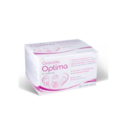 Gravida Optima Filmtabletta + Kapszula 84+84 db ajándék leletgyűjtő mappával