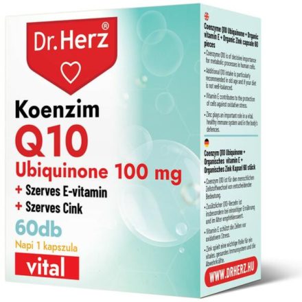 Dr. Herz Koenzim Q10 100 mg 60 db kapszula 
